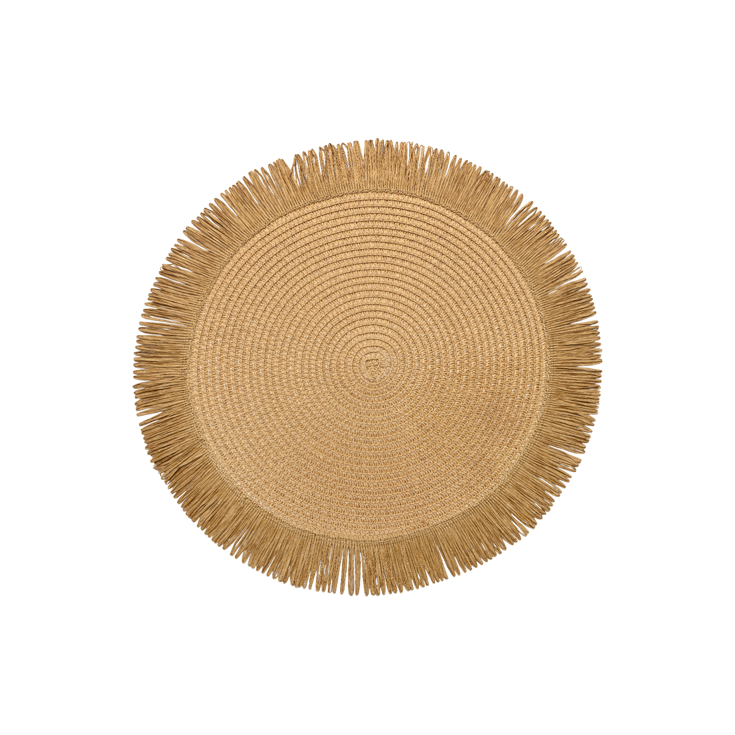 Denby Tan Natural Round Set Of 4 Placemats