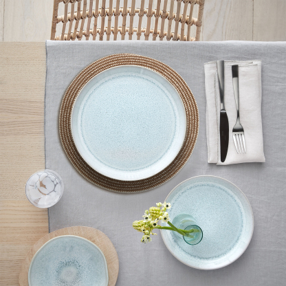 Denby Brown Cotton Set Of 4 Placemats