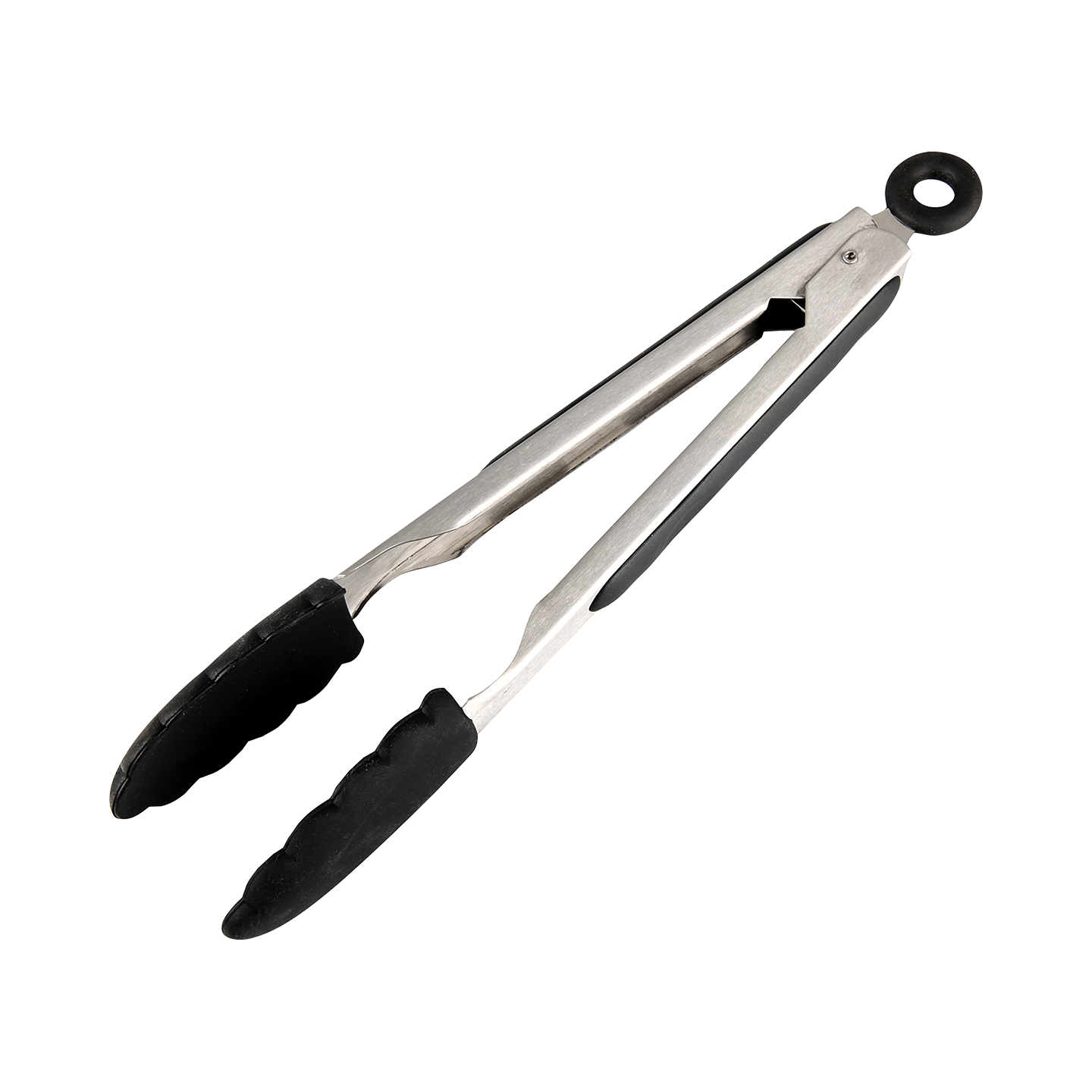 Black Silicon Tongs