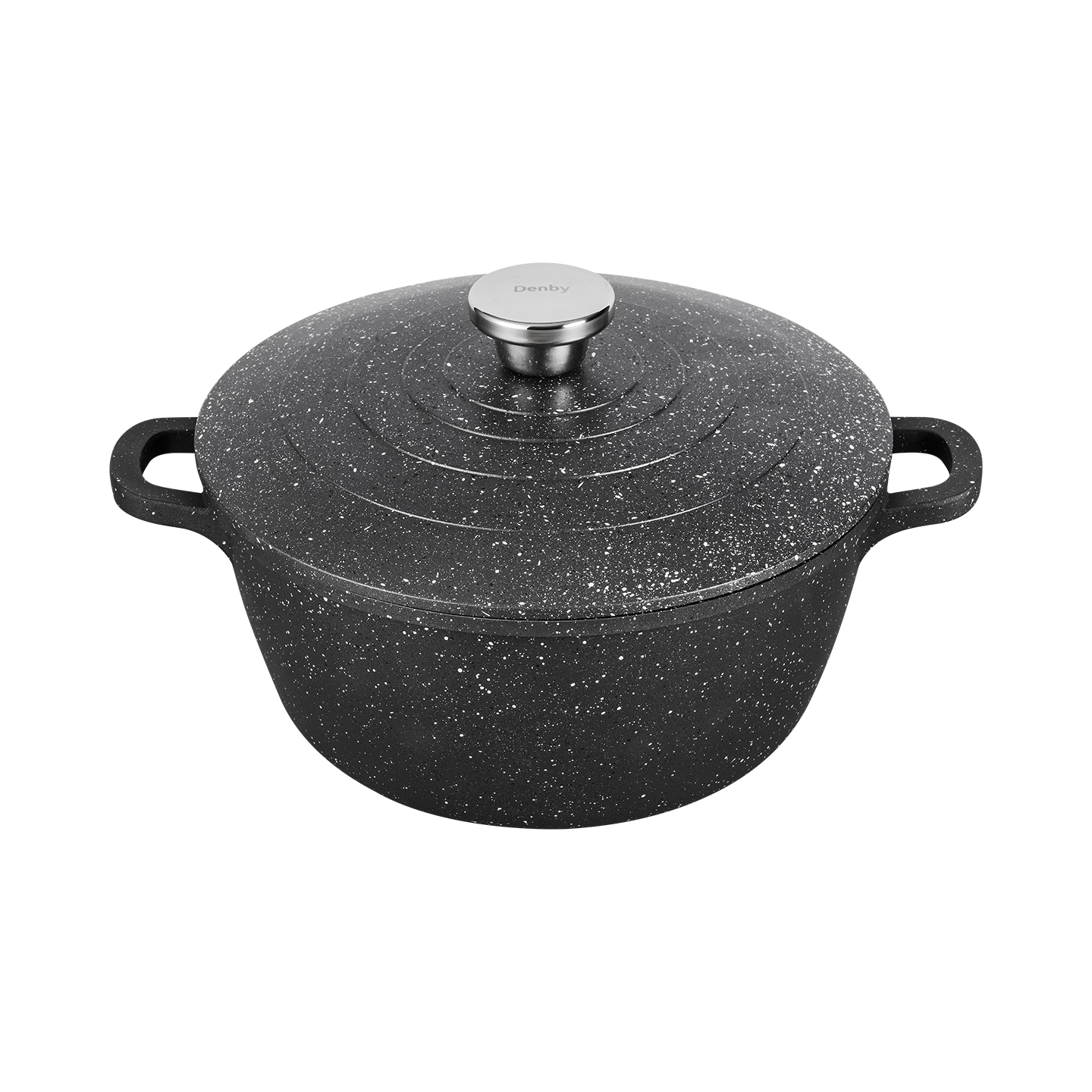 Granite Finish Cast Aluminium 24Cm Casserole Dish