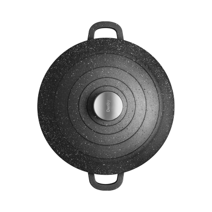 Granite Finish Cast Aluminium 24Cm Casserole Dish