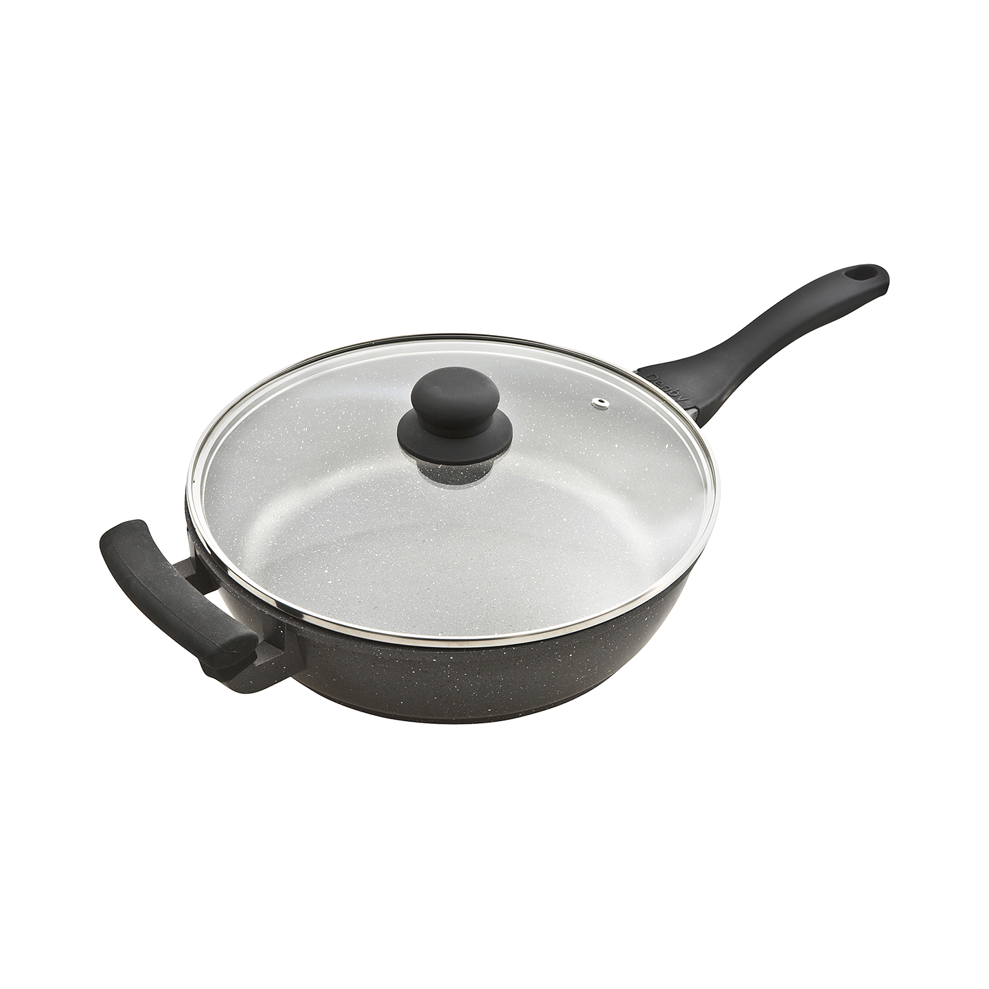 Granite Effect Cast Aluminium 28cm Saute Pan (with lid)