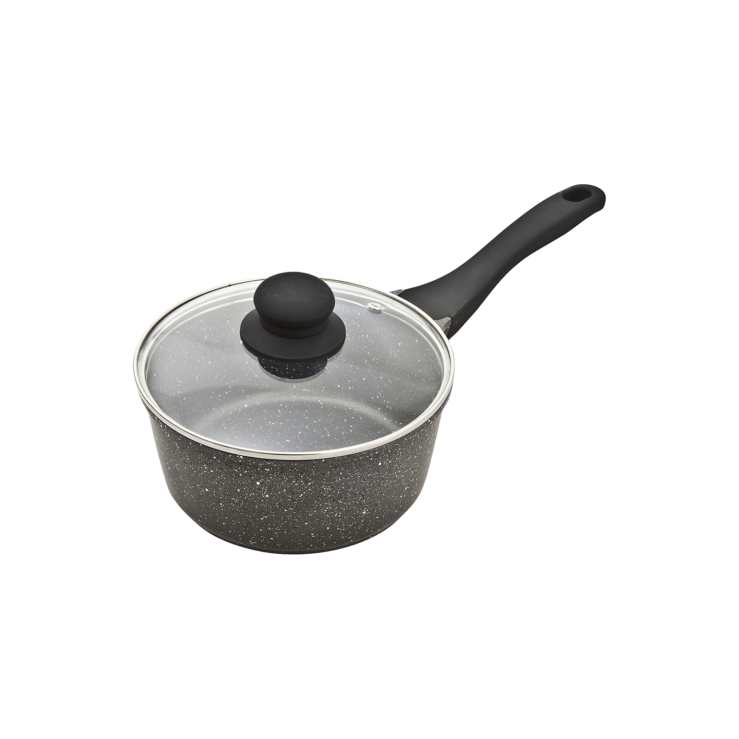 Granite Effect Cast Aluminium 18cm Saucepan (with lid)