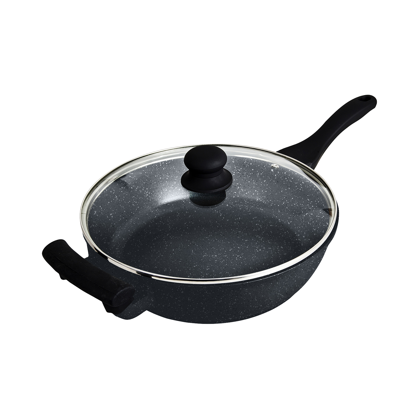 Granite Finish Cast Aluminium 24Cm Sautee Pan