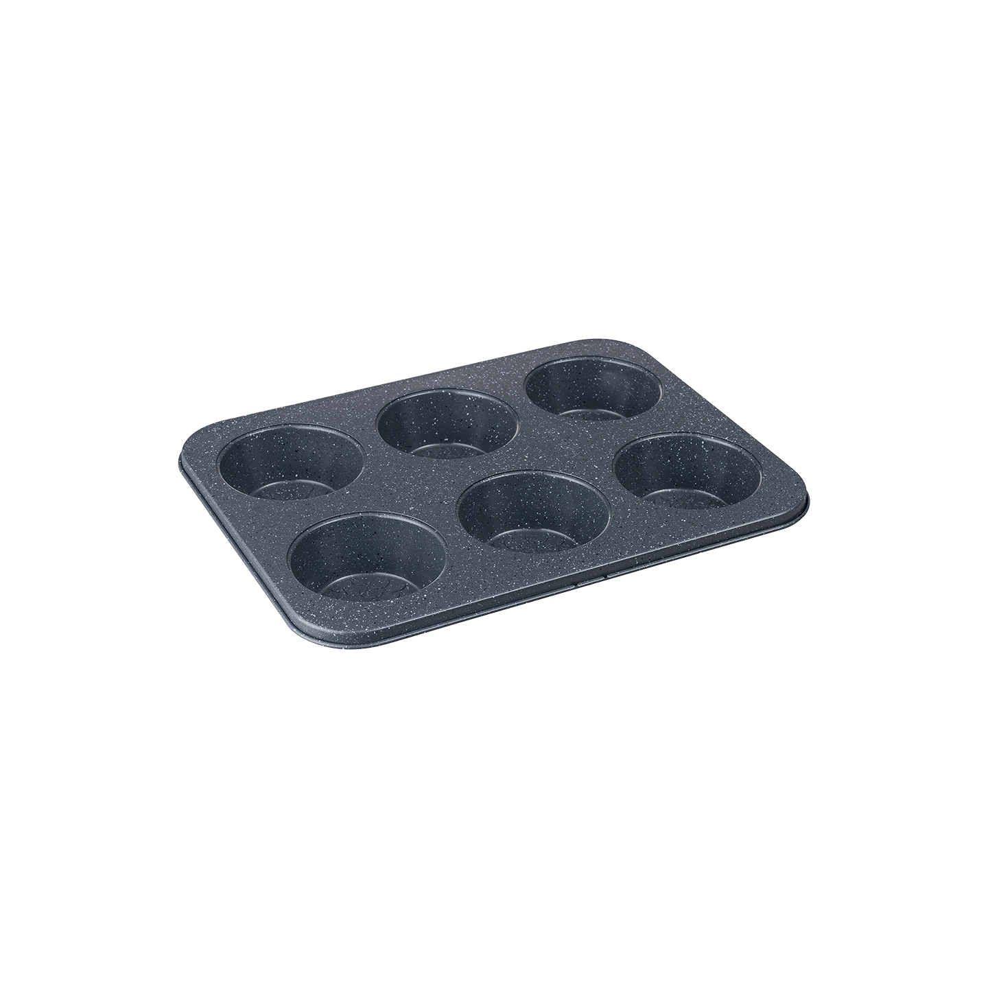Denby Quantanium Finish 6 Cup Muffin Tin
