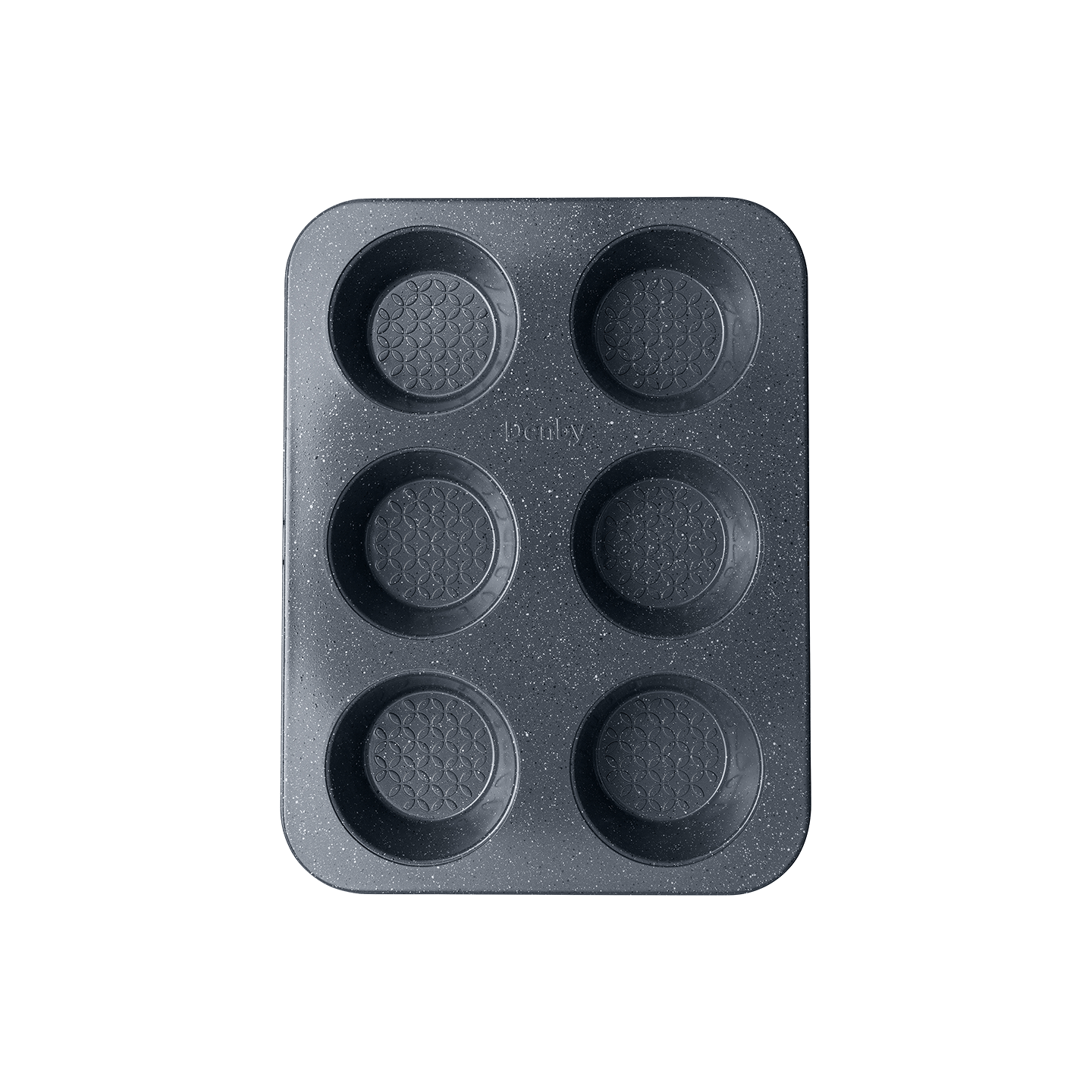 Denby Quantanium Finish 6 Cup Muffin Tin