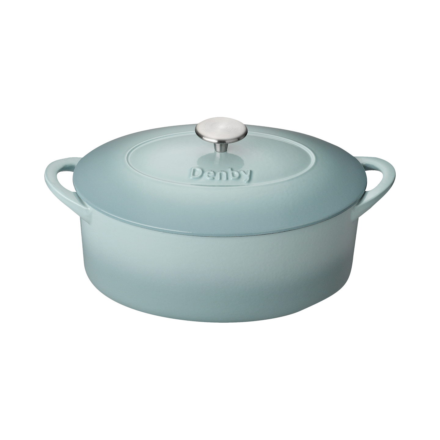 Denby Pavilion Cast Iron 28Cm Oval Casserole