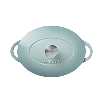 Denby Pavilion Cast Iron 28Cm Oval Casserole