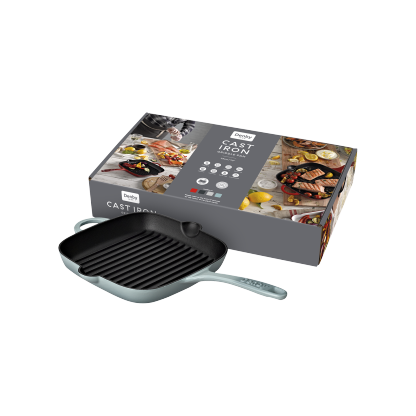 Denby Pavilion Cast Iron 25Cm Griddle Pan