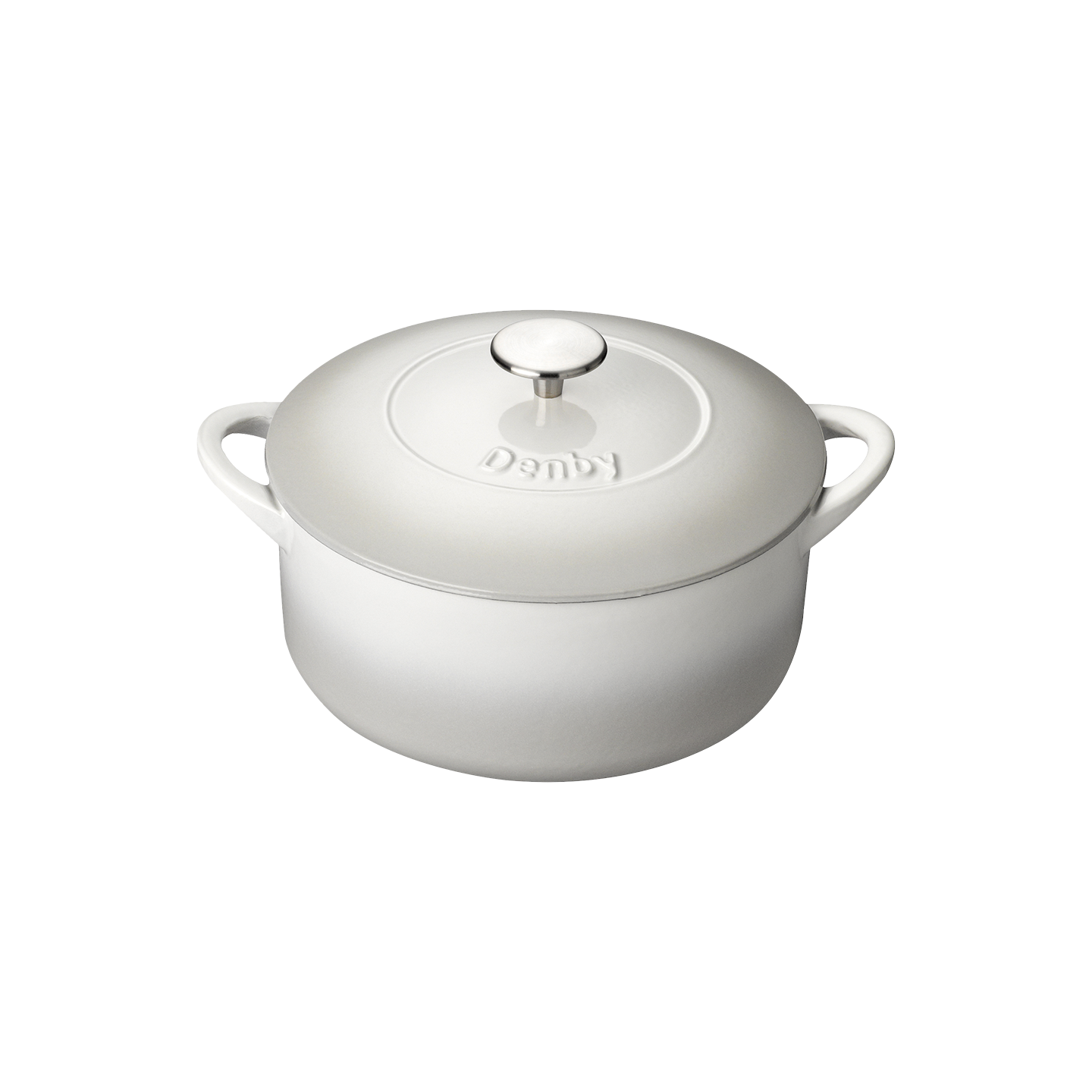 Denby Natural Canvas Cast Iron 24Cm Round Casserole
