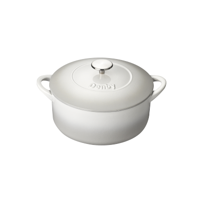 Denby Natural Canvas Cast Iron 24Cm Round Casserole