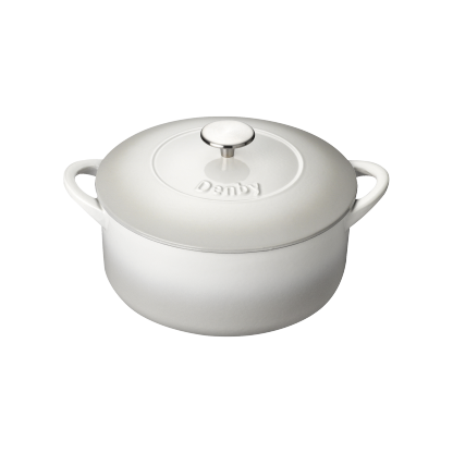Denby Natural Canvas Cast Iron 26Cm Round Casserole