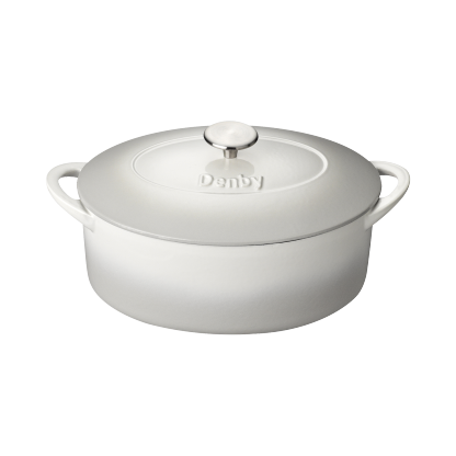 Denby Natural Canvas Cast Iron 28Cm Oval Casserole