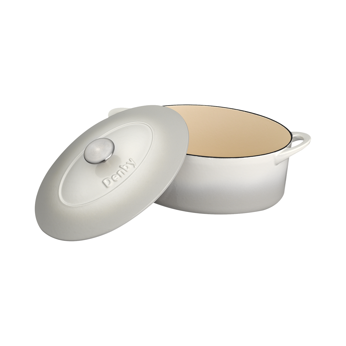 Denby Natural Canvas Cast Iron 28Cm Oval Casserole