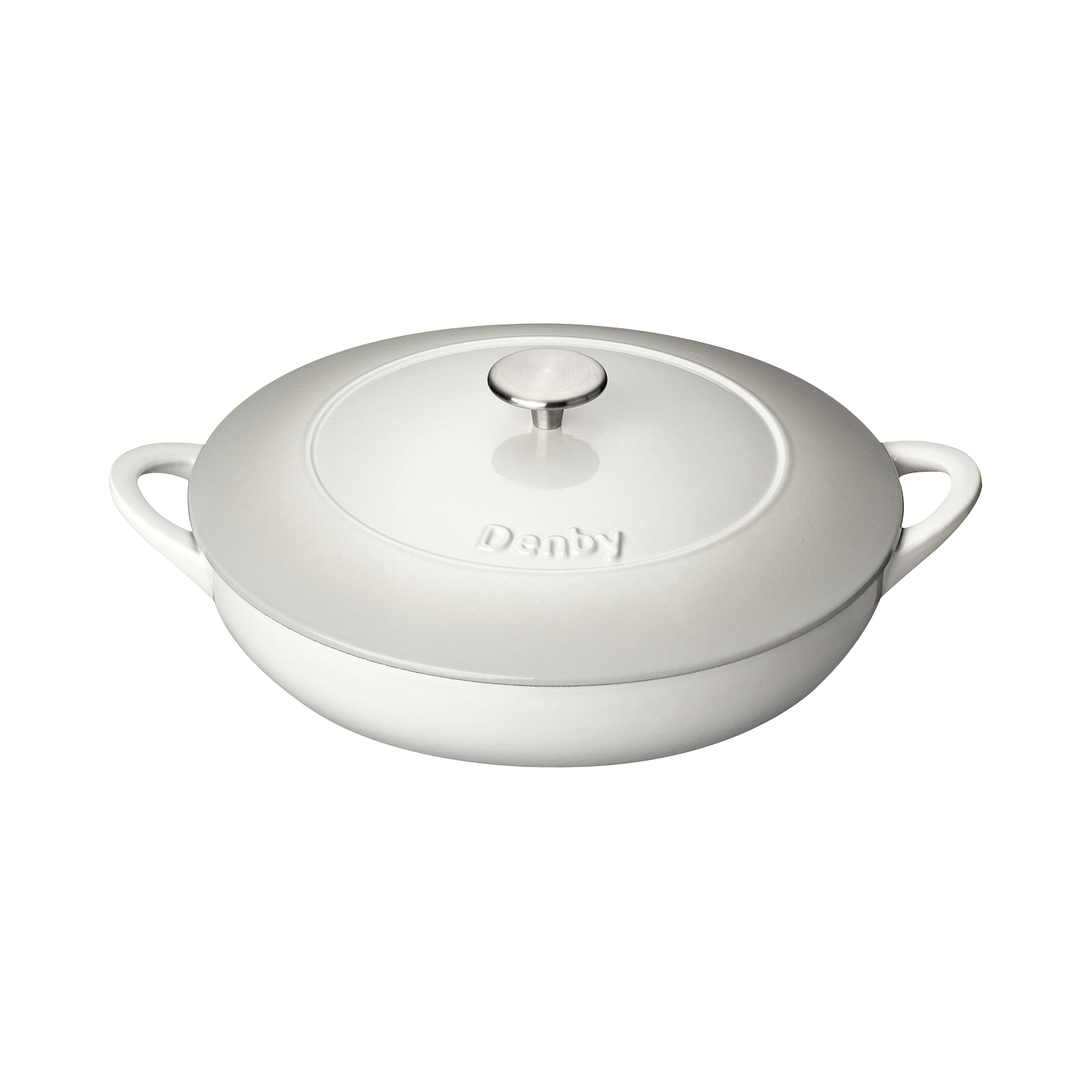 Denby Natural Canvas Cast Iron 30Cm Shallow Casserole