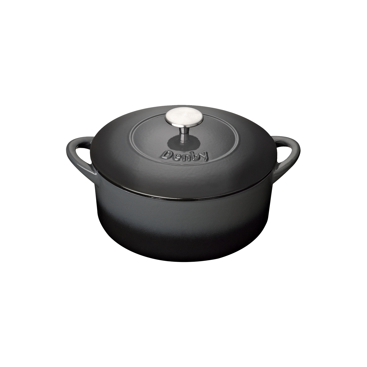 Denby Halo Cast Iron 24Cm Round Casserole