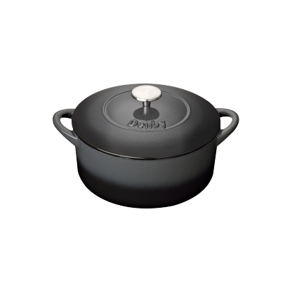 Denby Halo Cast Iron 24Cm Round Casserole