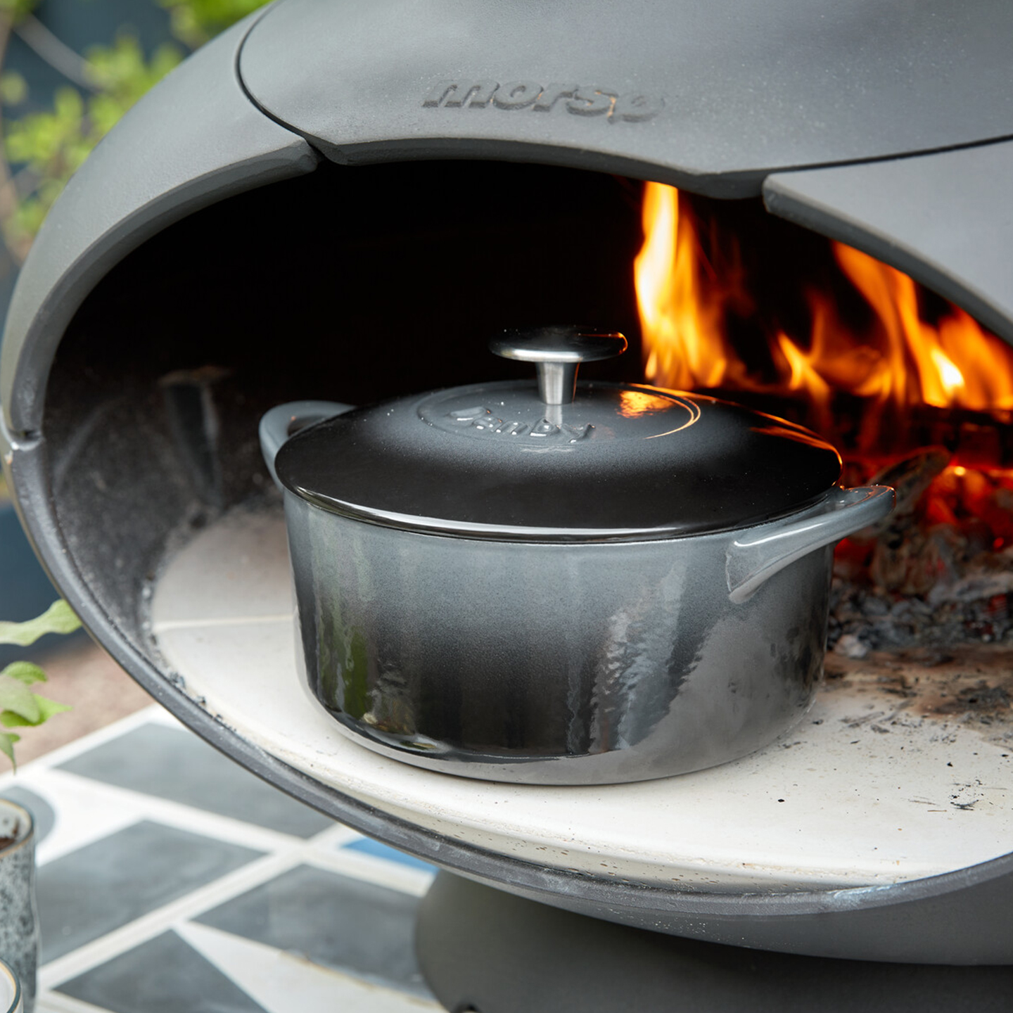 Denby Halo Cast Iron 26Cm Round Casserole