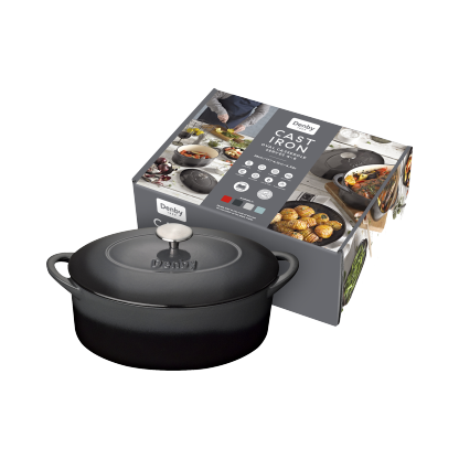 Denby Halo Cast Iron 28Cm Oval Casserole