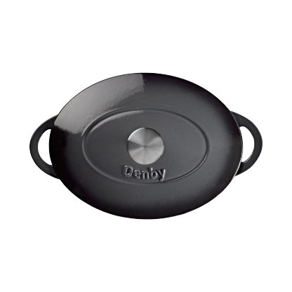 Denby Halo Cast Iron 28Cm Oval Casserole