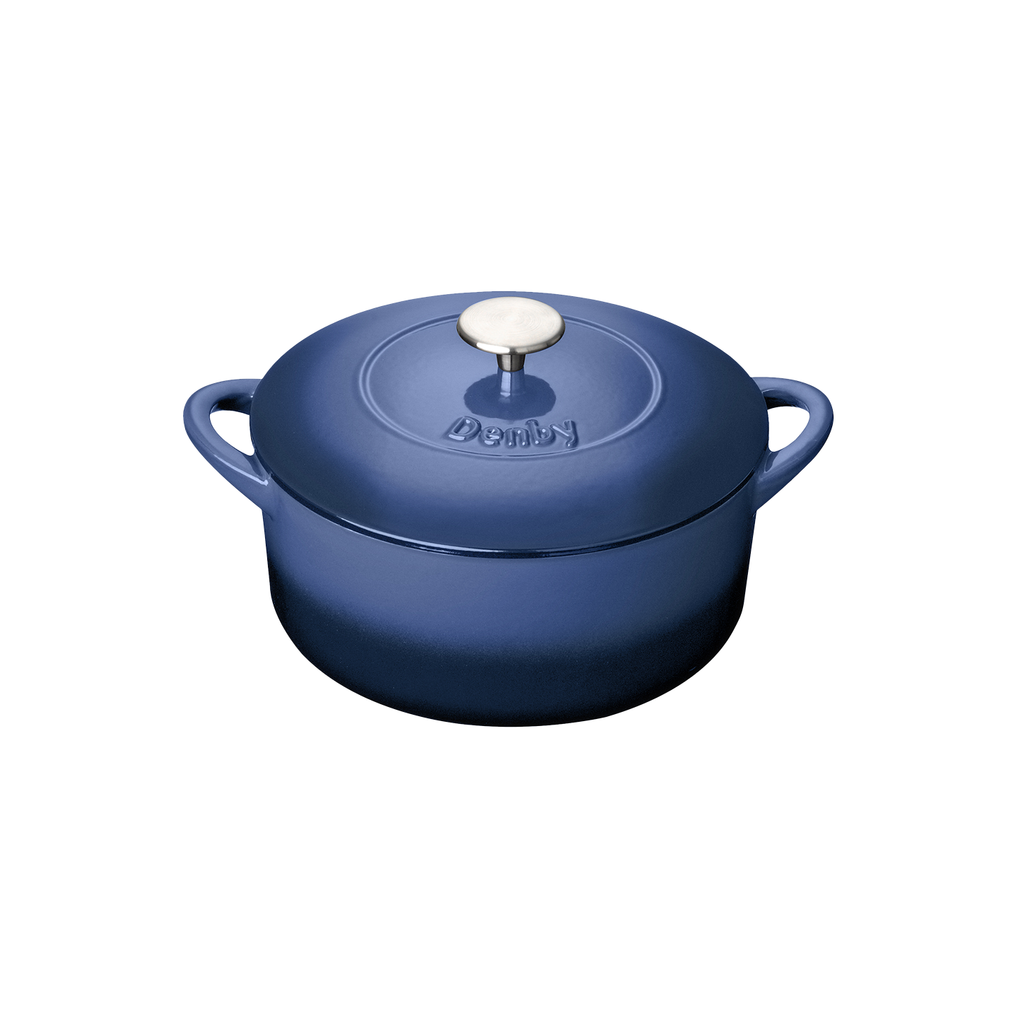 Cobalt 24cm Round Cast Iron Casserole