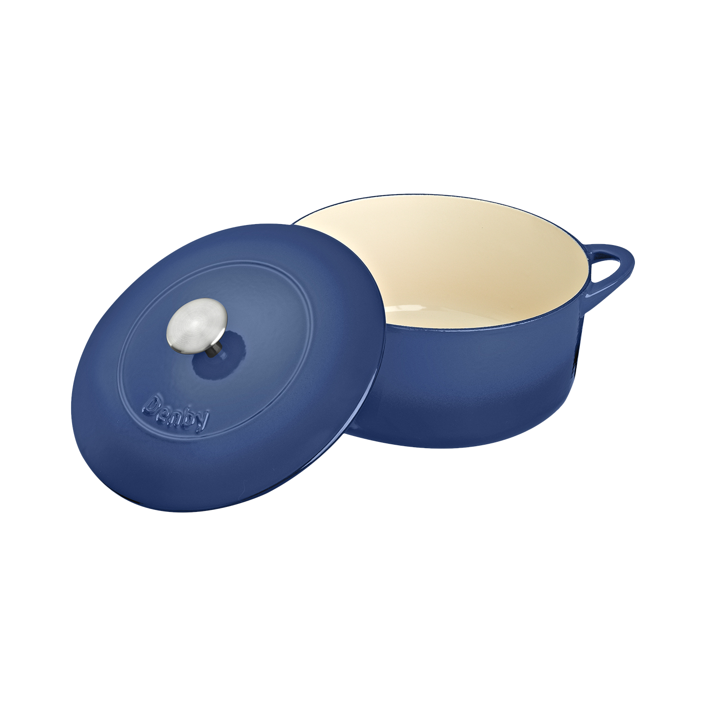 Cobalt 26cm Round Cast Iron Casserole