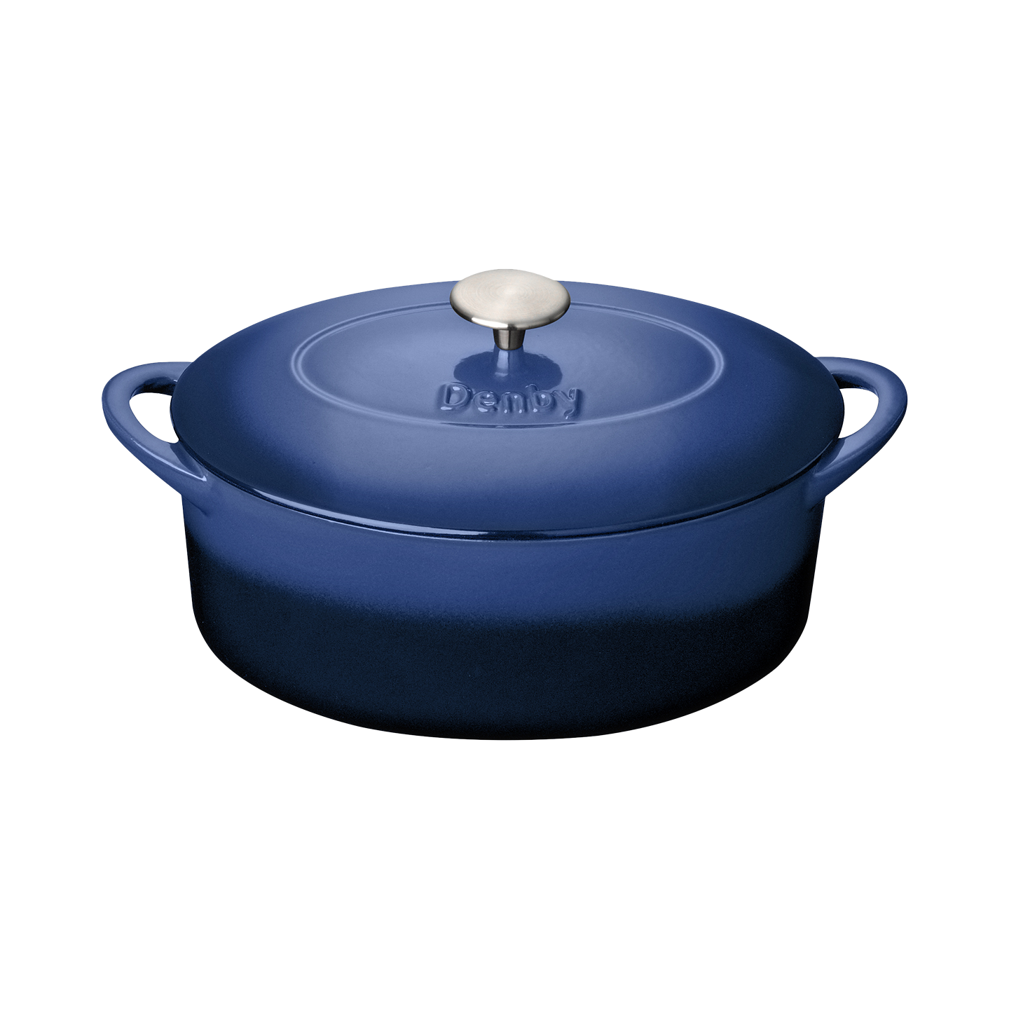 Cobalt 28cm Oval Cast Iron Casserole