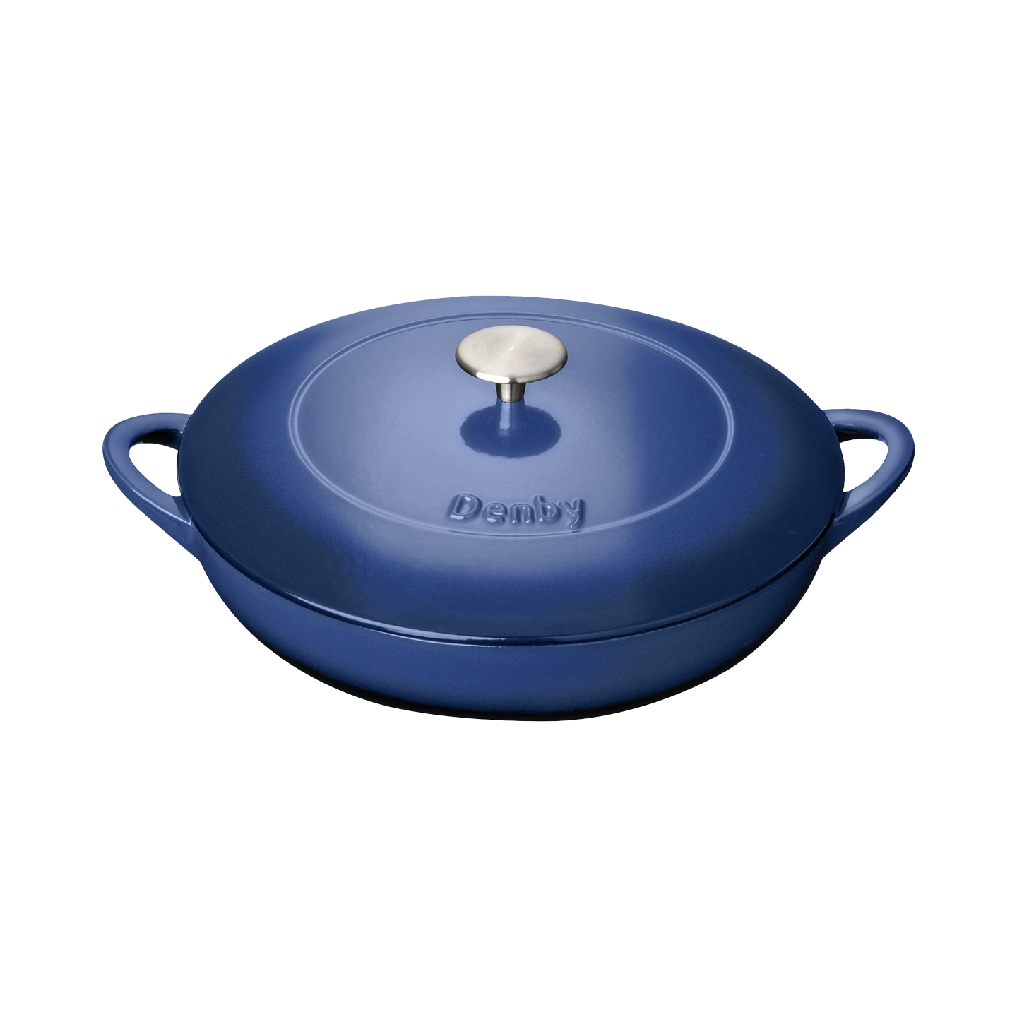 Cobalt 30cm Shallow Cast Iron Casserole