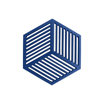 Cobalt Large Cast Iron Trivet