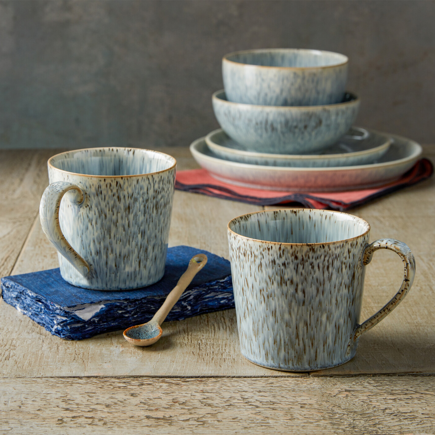 Halo Speckle Mugs - Set Of 2