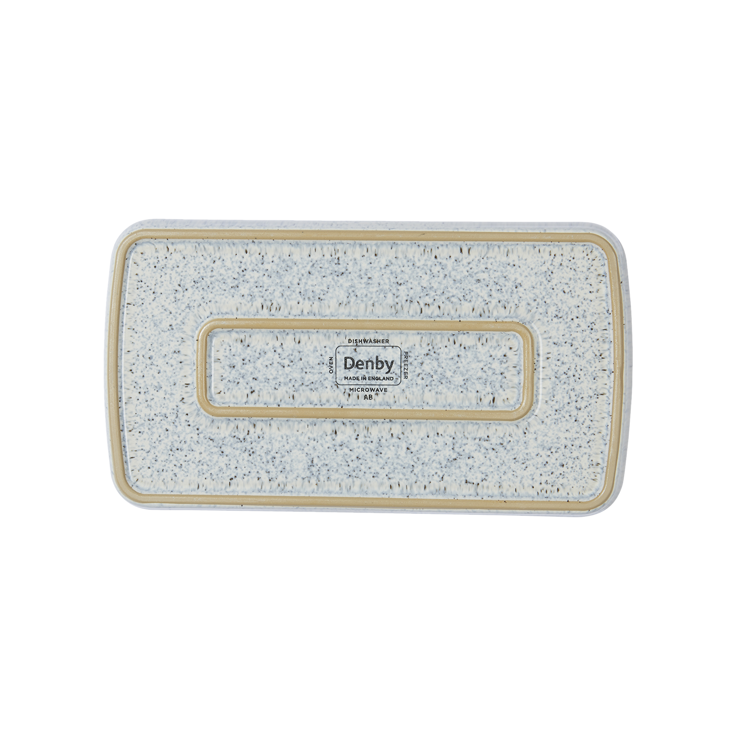 Halo Speckle Small Rectangular Platter