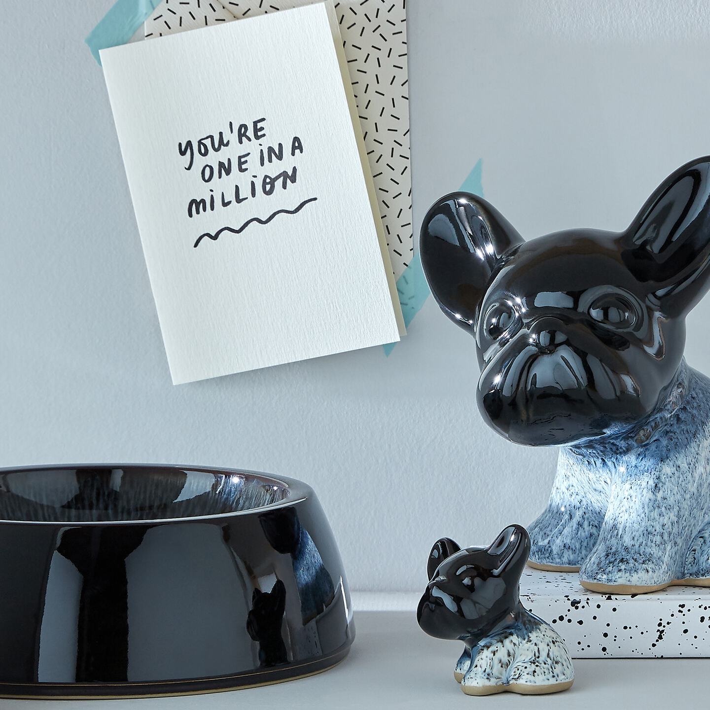 Denby Halo Medium Pet Bowl