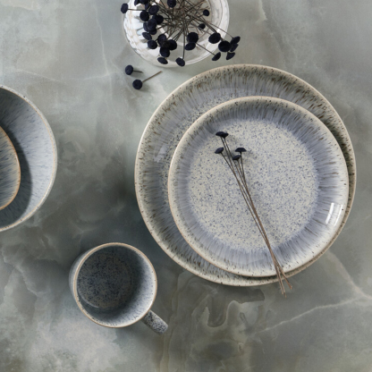 Halo Speckle Coupe Medium Plate