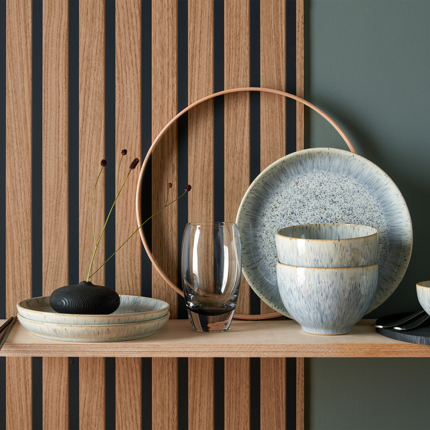 Halo Speckle Coupe Dinner Plate