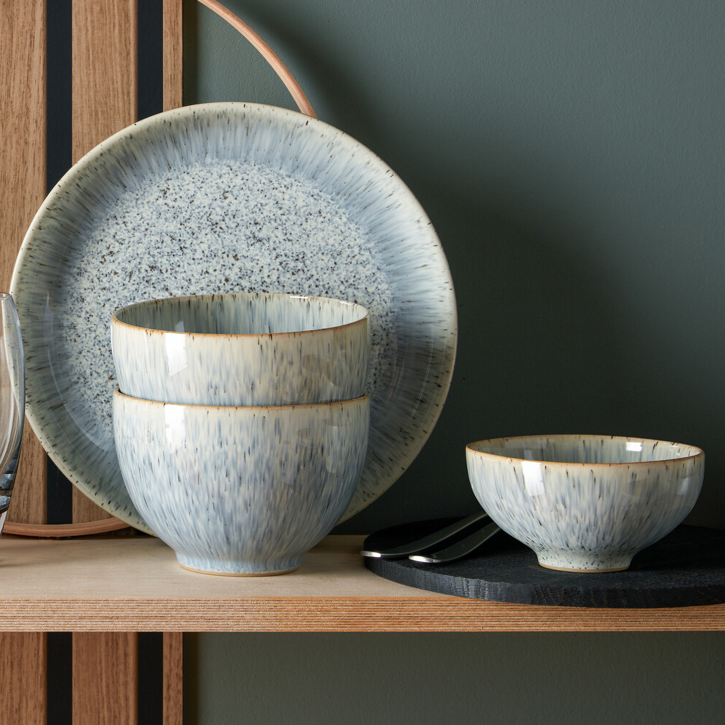 Halo Speckle Rice Bowls - Set Of 4