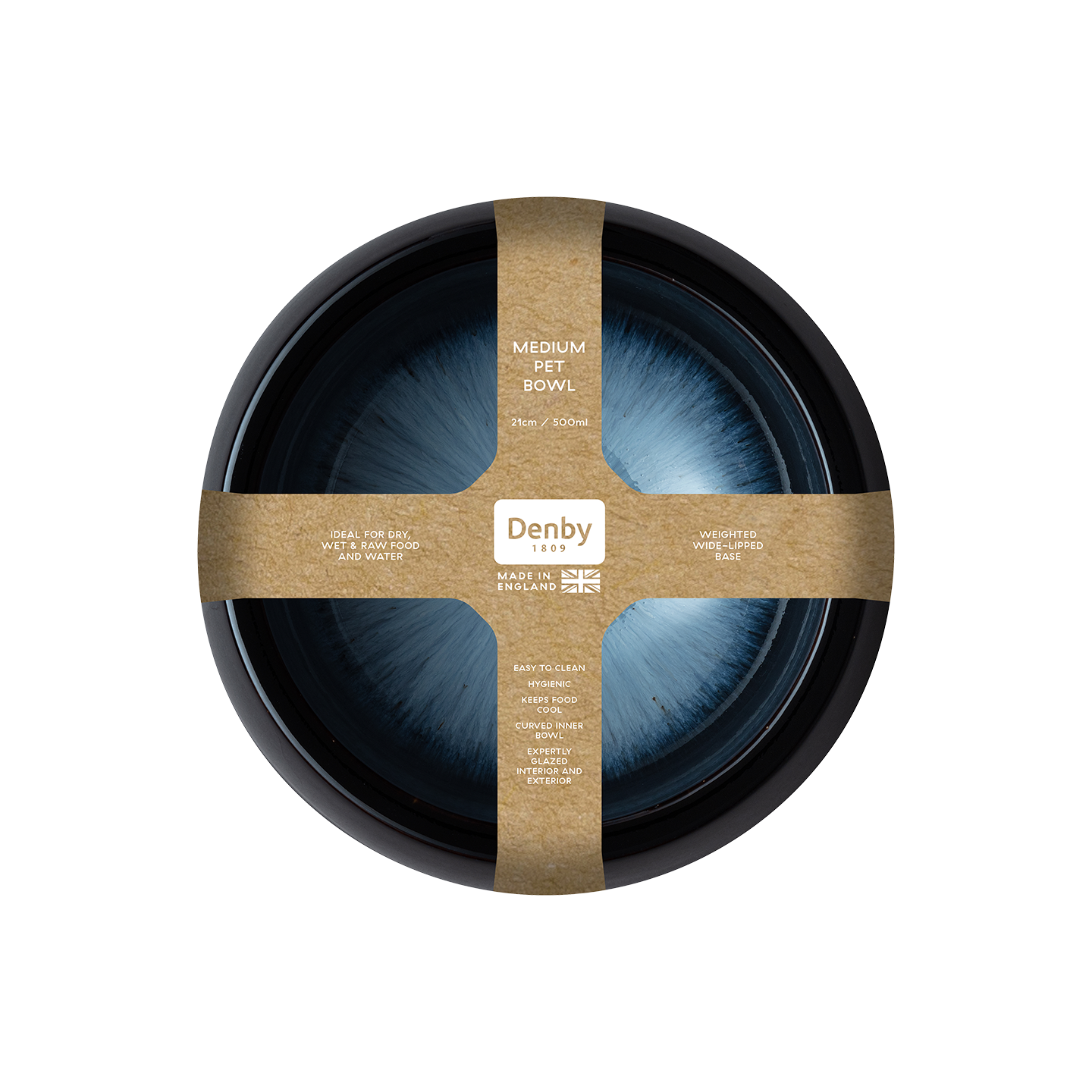 Denby Halo Medium Pet Bowl