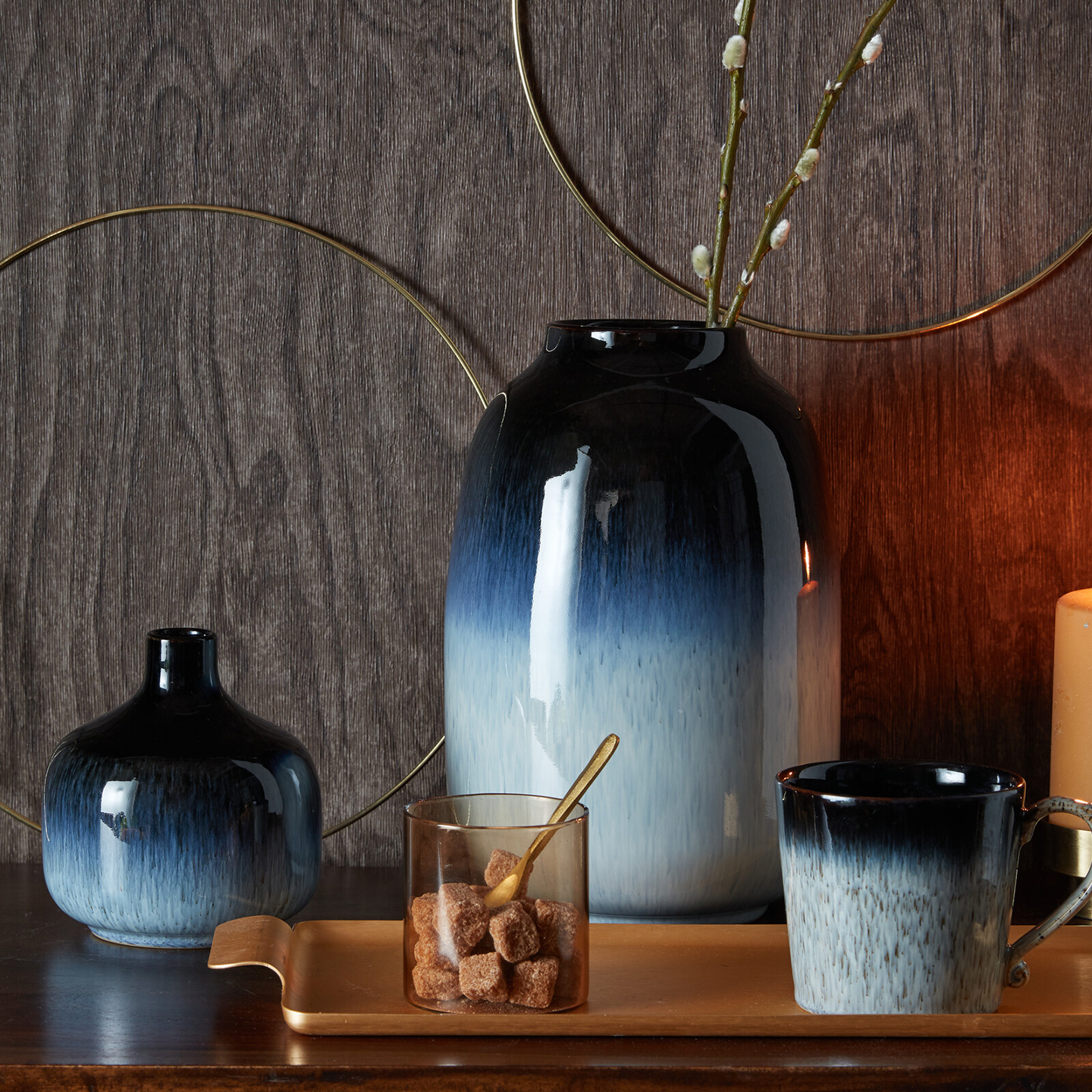 Halo Small Square Vase