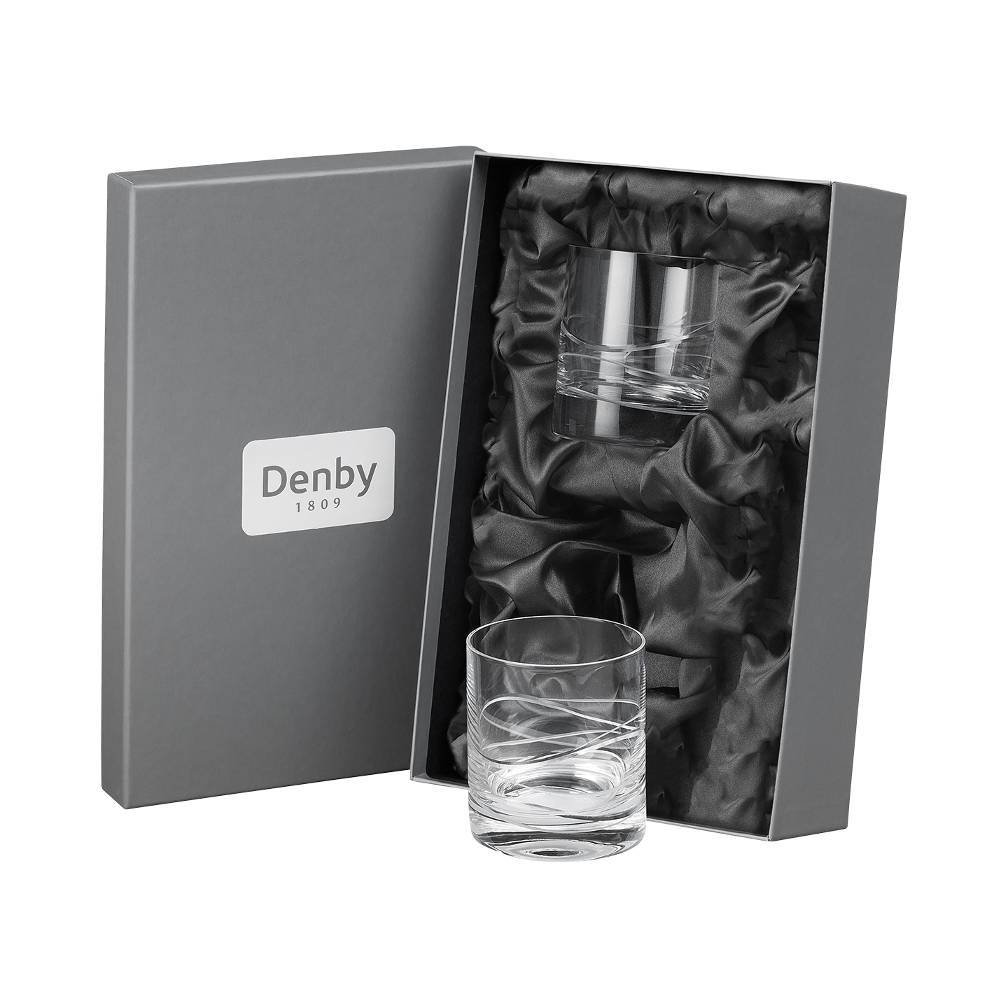 Aurora Leadless Crystal Small Tumblers - Set Of 2