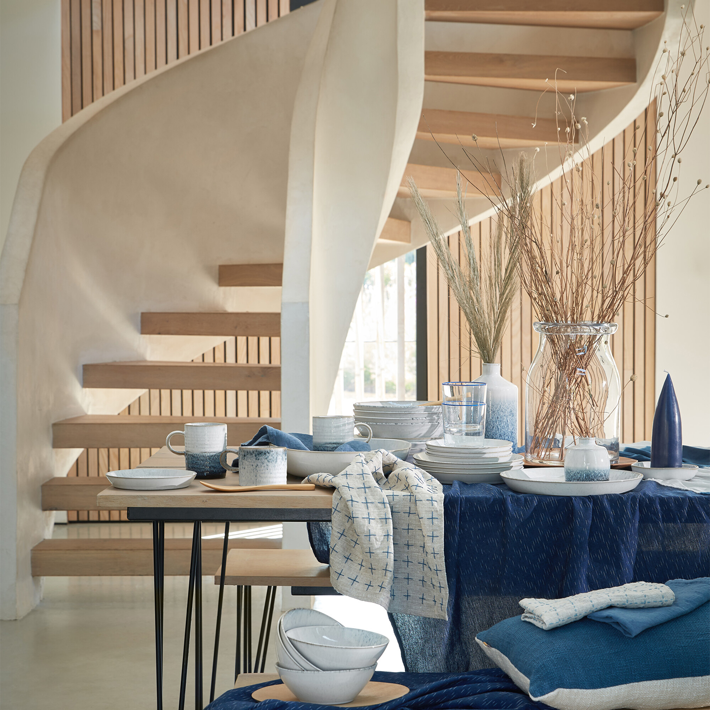 Kiln Blue Ceramic Diffuser