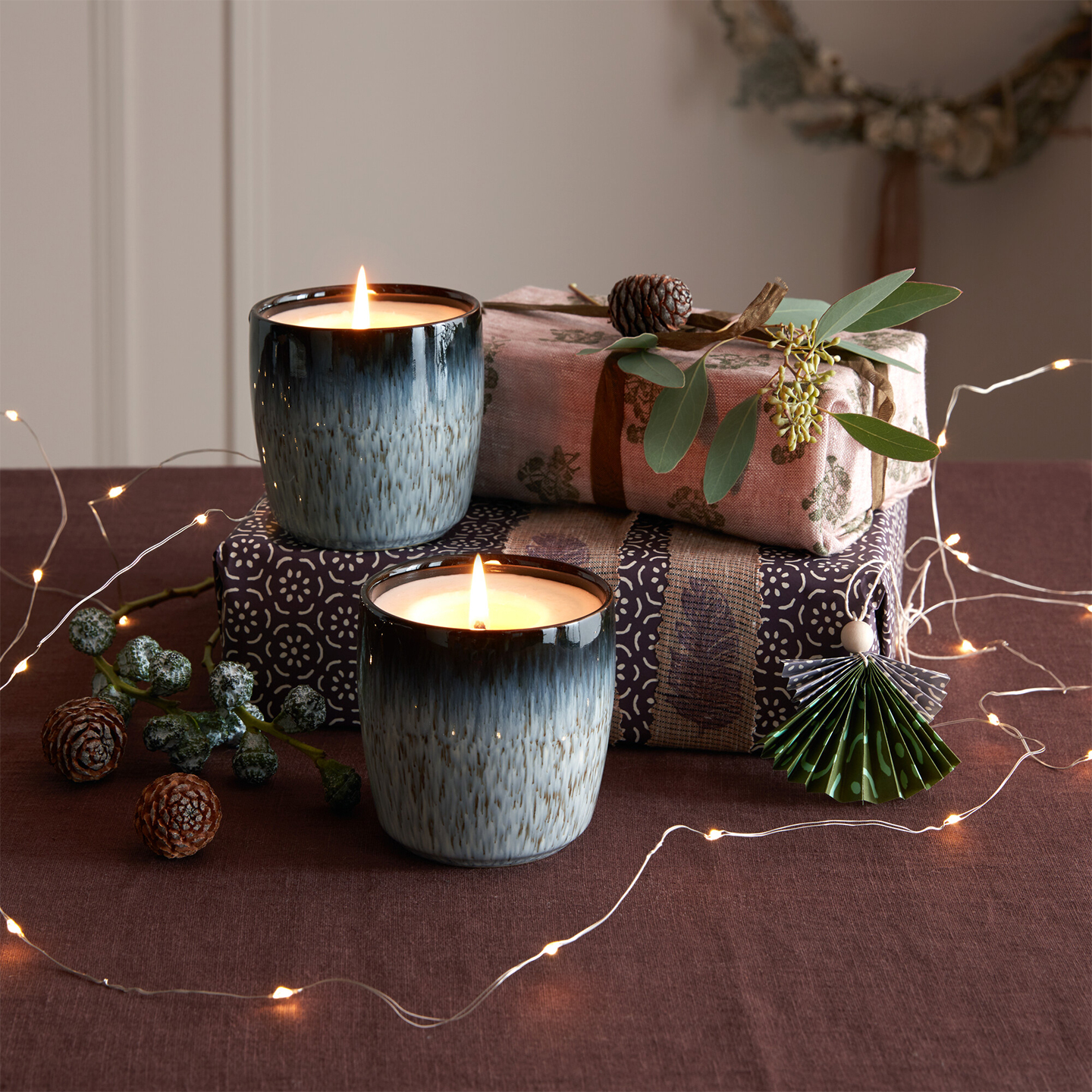 Halo Ceramic Candle Pot