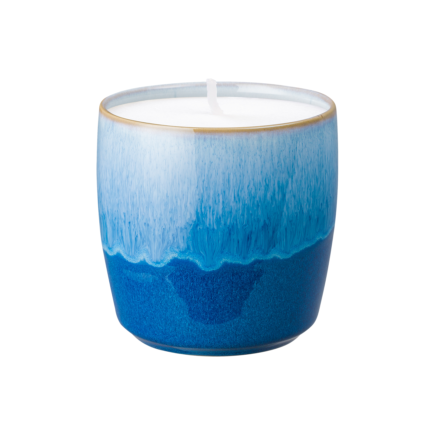 Blue Haze Ceramic Candle Pot