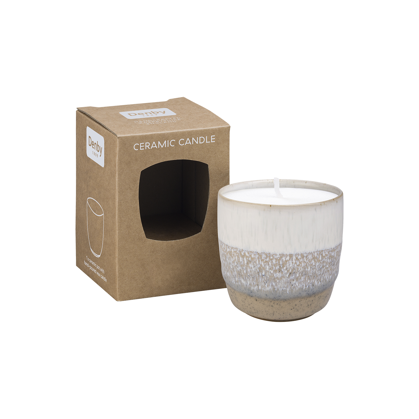 Kiln Ceramic Candle Pot