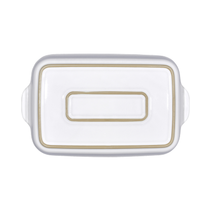 Natural Canvas Large Rectangular Oven Dish