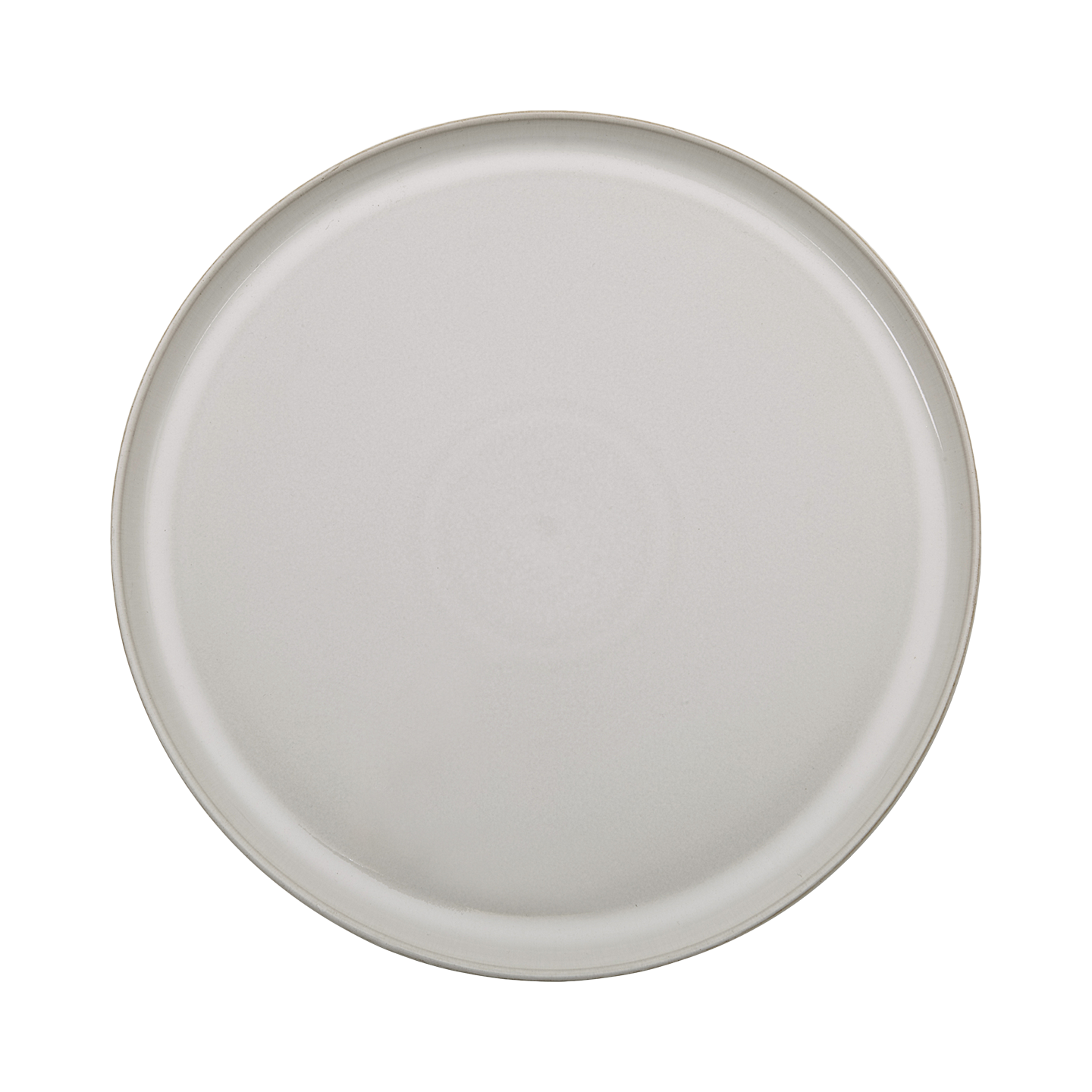 Natural Canvas Round Platter
