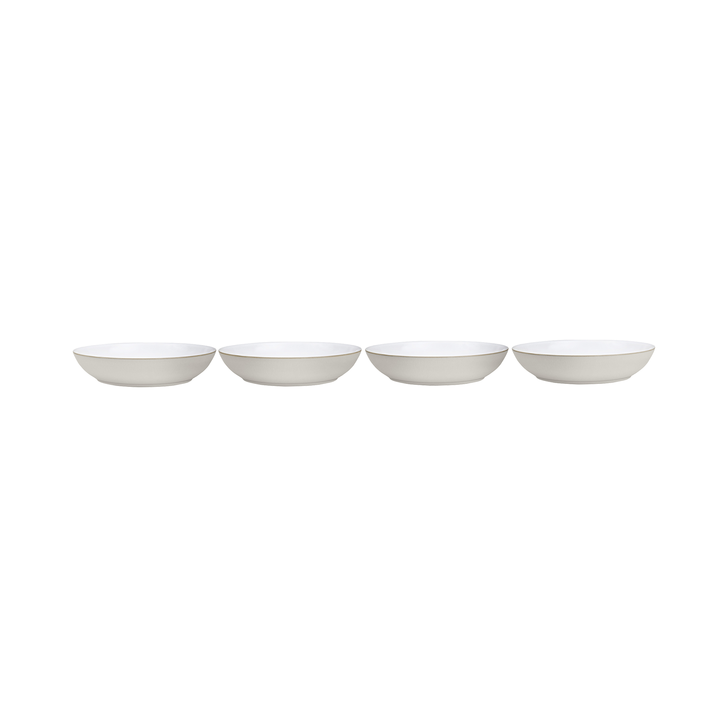 Natural Canvas Pasta Bowls - Set Of 4