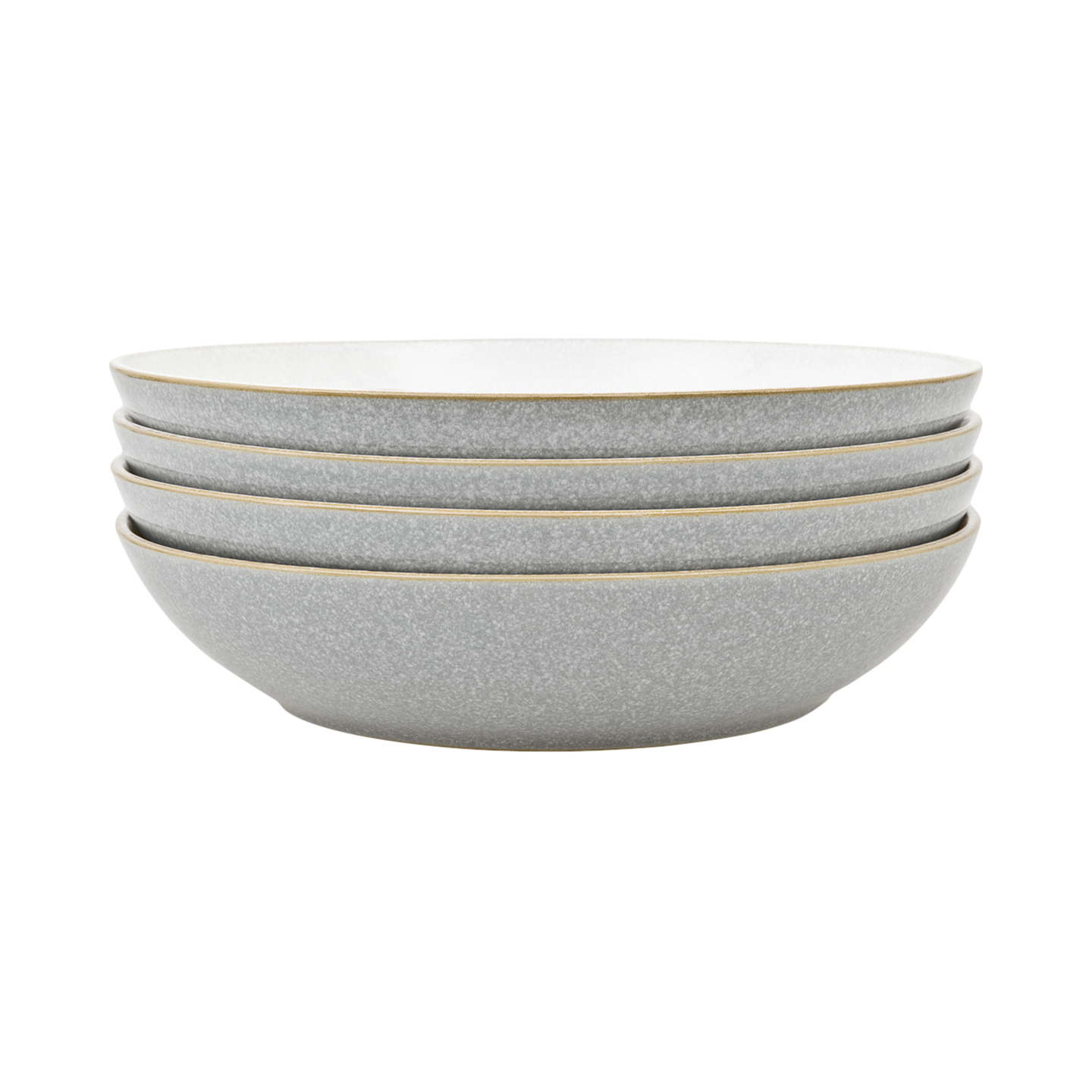 Elements Light Grey Pasta Bowls - Set Of 4