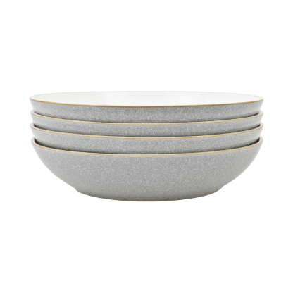 Elements Light Grey Pasta Bowls - Set Of 4