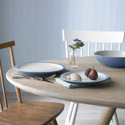 Elements Blue Dinner Plates - Set Of 4