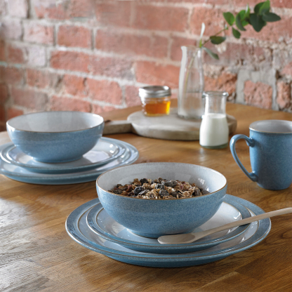 Elements Blue Cereal Bowls - Set Of 4