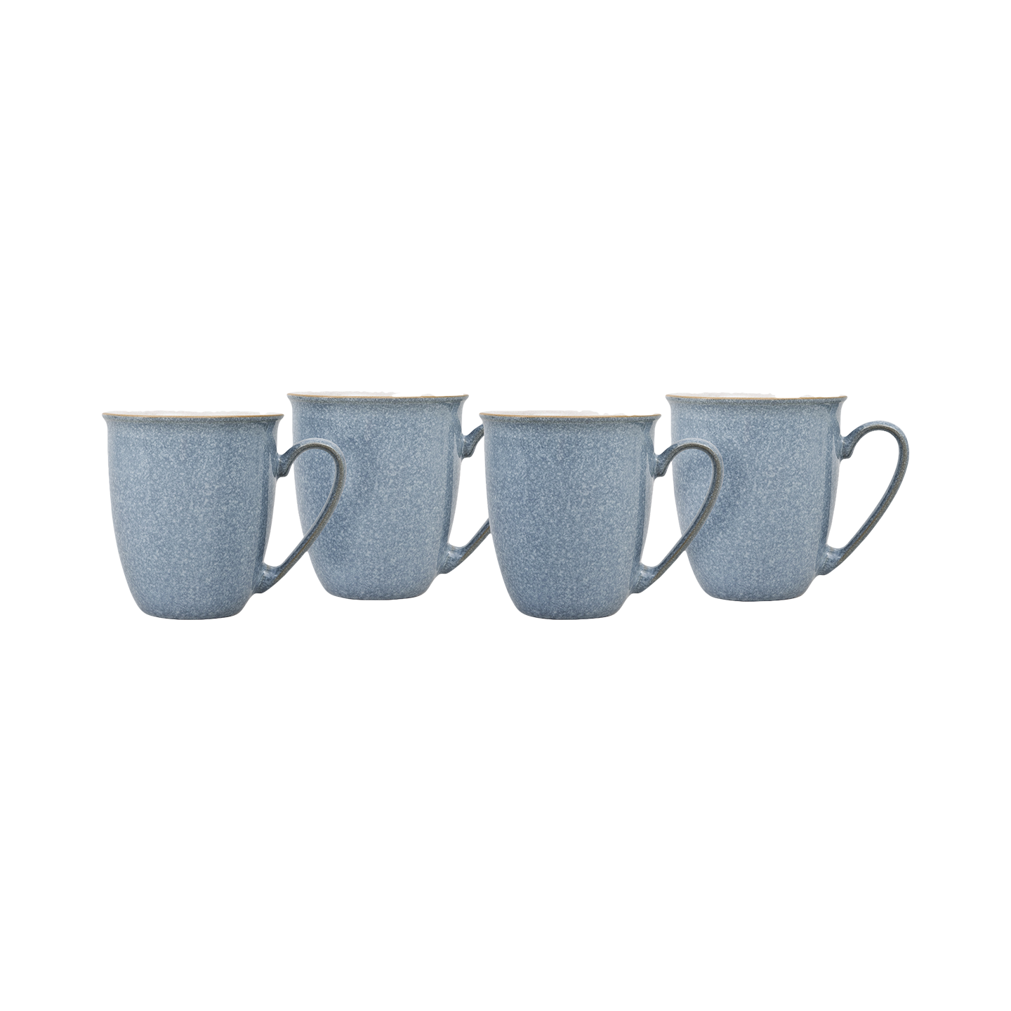 Elements Blue Coffee Beaker/Mugs - Set Of 4